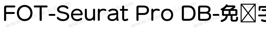 FOT-Seurat Pro DB字体转换